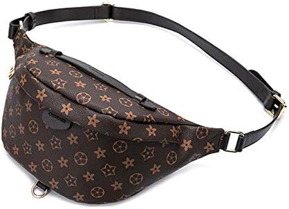 Women's Fashion Printing Waist Pack Sports Chest Bag Shoulder Bag Crossbody Bag