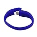 Kootion 32 GB Wristband USB Flash Drive Bracelet Thumb Drive Memory Stick, Blue