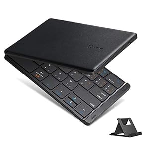 iCleverキーボード Bluetoothキーボード 折りたたみ式 マルチペアリング 157g IC-BK06Mate