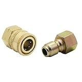 Twinkle Star 3/8 Inch Quick Connect Fitting Pressure Washer Adapter Set, TWIS293