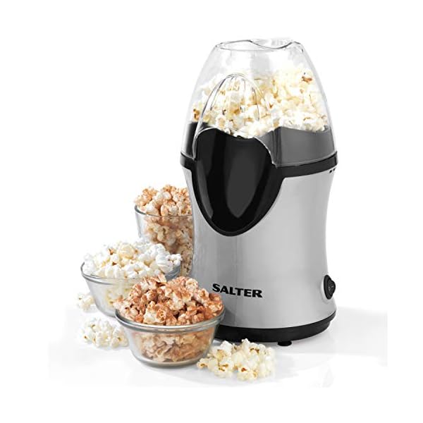 Salter EK2902 Electric Popcorn Maker Machine, Home-Made Healthy Snack, 30 Calories per Cup, Easy to Use, Integrated…