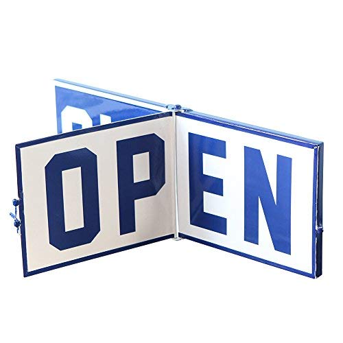 image for NIKKY HOME Metal Distressed Open Closed Sign, 7