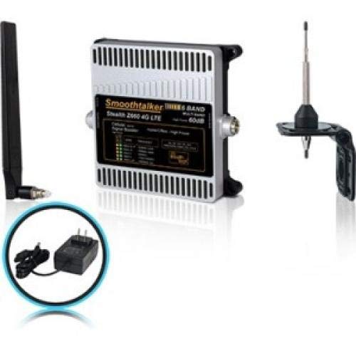 Smoothtalker Stealth Z6 60dB 4G LTE High Power 6 Band Cellular Signal Booster Kit