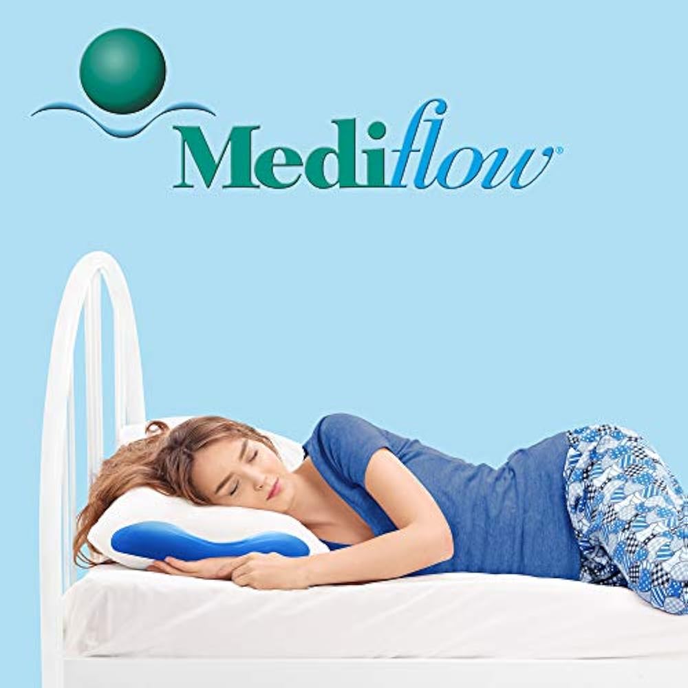 Mediflow Bed Pillows Fiber The First & Original Water Pillow
