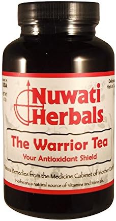 the Warrior Herbal Loose Tea Blend - Antioxidant Shield Against Free-Radicals, 3 Ounces