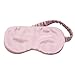 YUNS Advanced Silk Sleep Mask, Eye Mask for Sleeping, 19 Momme Mulberry Silk, Big Size 22X10cm, 1pc.(Lotus Pink)