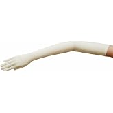 ZaZa Bridal 23.5" Long Stretch Dull Matte Satin Gloves Opera Length/No Shine, Elegant Look