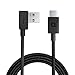nonda ZUS Super Duty USB A to USB C Cable with Aramid Fiber, 4ft/1.2m, Right Angle, Charger and Data Sync for MacBook 2016/2015,MacBook Pro,Nintendo Switch, Google Pixel and Nexus 6P/5X (Black)