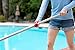 ProTuff 16ft Heavy Duty Telescopic Pool Pole – Unconditional Lifetime Replacement - Instant & Reliable Extension - Universal Fit for Nets, Skimmers, Brushes & Vacuums - Anti-Slip, Comfort Grip
