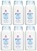 JOHNSON'S Baby Powder, Travel Size 1.50 oz (Pack of 6)