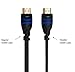 BlueRigger High Speed HDMI cable with Ethernet (3 Feet) - Ultra-thin and flexible - Supports 3D and Audio Return