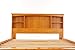 Discovery World Furniture Bookcase Captains Bed with 6 Drawers, Full, Honey