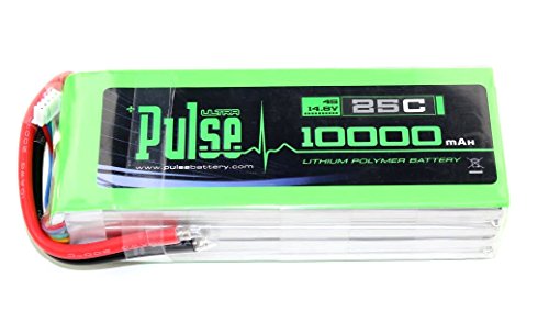 PULSE 10000mAh 4S 14.8V 25C -- Multi Rotors Pack - LiPo Battery