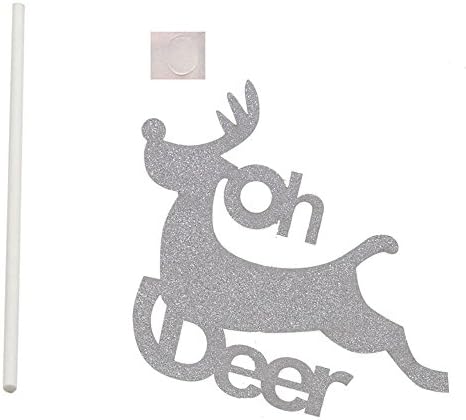Xander Christmas Cake Topper Decorations, Cake Topper Letter Merry Christmas Cake Decorations (Silver-4)