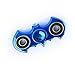 Zip Spinners- Fidget Spinner Batman Toy with Ultra Speed Deep Groove Bearings- Autism Toys Best Boredom Reducer Stress Toy Hand Spinner Fidget Toy for Kids & Adults (Blue- Batarang)