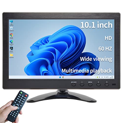Qcvoruno 10.1 inch Security Monitor & Displays, 1024 * 600 Resolution