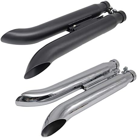 Modified Exhaust Pipe Applicable To Harley Motorcycle Retro Change Fried Street Exhaust Pipe Exhaust Muffler Stainless Steel Muffler With Sliding Bracket Universal Exhaust Pipe Motorcycle