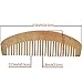 LCLHB 4PCS Natural Wooden Wide Tooth Beard and Hair Combs Set For Men and Women (6.5-7 Inch Length)