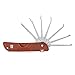 Multi-Color 7 in 1 Stainless Steel EDC Utility Anti- Skidding Design Emergency Tool Set for Home Outdoor with Light (Silver)