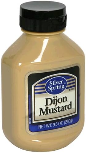 Silver Springs Mustard, Dijon, 9.5-Ounce Squeeze Bottles (Pack of 9)