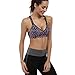 CharmLeaks Women's yoga bra yoga bras Wirefree Yoga Bra sport bra yoga yoga bra with padding,Pur,Medium