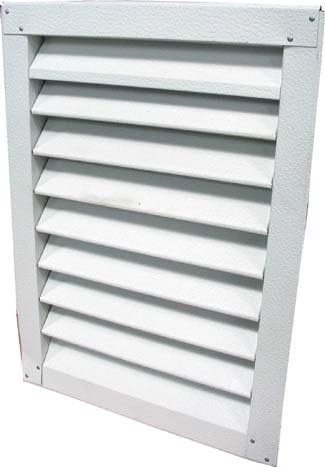 Lomanco 150-8x8 8-Inch X 8-Inch Aluminum Gable Vents Mill Finished