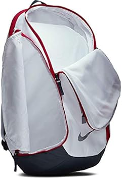 red basketball backpack