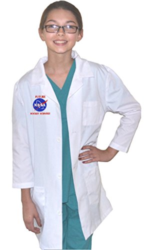 Kids Lab Coat Rocket Scientist NASA Design (12/14)