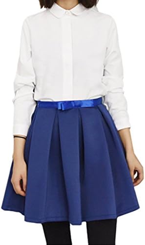 Purpura Erizo Womens Basic Blouse in Concealed Button Down Design