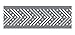 Fiskars Dotted Herringbone AdvantEdge Border Punch, Large Cartridge