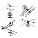 RC Toy, RC Flying Ball, Mini RC infrared Induction Drone Hand Suspension Helicopter Flying Balls Built-in Shinning LED Lighting for Kids, Teenagers Colorful Flyings for Kid's Toy (Crystal ball)