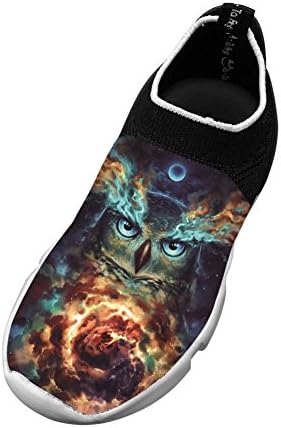 Sports Flywire Knitting Running Shoe For Unisex Kid,Print Owl,13 D(M) Us Big Kid