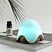 GX Diffuser Mini Chargeable 7 Colors LED Night Light Fragrance Essential Oil Diffuser for Home Bedroom Car Office