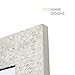 Rectangular Frame Wall Mirror Beveled, Perfect for Bedroom, Bathroom, Vanity, Living Room, Entryway, Hangs Horizontal & Vertical, 27x33, Brushed Nickel – Easy Mounting - by EcoHome