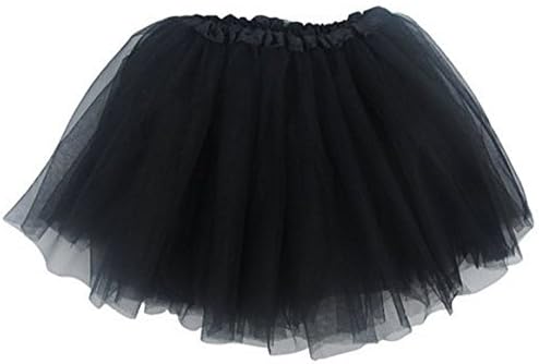 Girls Ballet Tutu Black by Coxlures