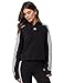 adidas Originals Women's Cropped Hoodie, Black, XL