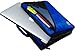 Case-it Universal Zipper Binder | 2-Inch O-Rings, 13-Inch Laptop/Tablet Padded Pocket, 400 Sheet Capacity, Multiple Storage Pockets & Shoulder Strap | School & Office Organizer | LT-007 Blue