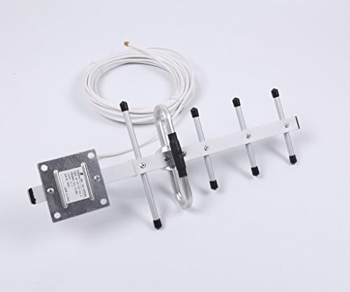 850/900MHz GSM Outside external Yagi antenna with SMA male connector and 10m Black Cable For Signal Booster Repeater