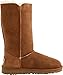 UGG Kids Girl's Bailey Button Triplet (Big Kid 2) Chestnut, 6 Big Kid M