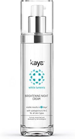 Kaya Clinic Brightening Night Cream, Azeloyl Glycine & Imperata Cylindrica extracts for lighter & brighter skin, 50 ml