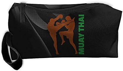 Muay Thai Portable Zipper Storage Bag Oxford Cloth Kit Organizer For Sewing Medicine Comestic Fashion Pencil Pen Case