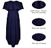 Aifer Women Off The Shoulder Ruffle Long Dress Side Split Beach Maxi Dresses