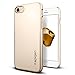 Spigen Thin Fit Designed for iPhone SE 2022 Case/iPhone SE 3 Case 2022 / iPhone SE 2020 Case/iPhone 8 Case/iPhone 7 Case - Champagne Gold