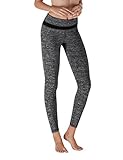 Yoga Reflex Women's Tummy Control Yoga Pants Active Leggings - Hidden Pocket