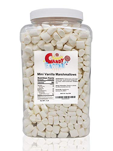 Dandies All Natural Vegan Mini Vanilla Marshmallows in Jar (3 Lbs) by Sarah's Candy Factory - Thumbnail 6