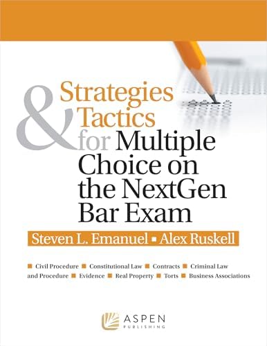 Strategies & Tactics for the MPRE (Bar Review Series) - Kindle