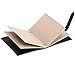 iSuperb Earring Organizer Book Design Travel Jewelry Storage Case Tray Holder for Girls Christmas Gift 7.3x5.5x1.8inch (Black)