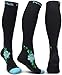 Physix Gear Compression Socks for Men & Women 20-30 mmHg, Best Graduated Athletic Fit for Running Nurses Shin Splints Flight Travel & Maternity Pregnancy - Boost Stamina Circulation
