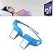 Prism Glasses for Reading in Bed, Light Weight Horizontal Lazy Readers Spectacles Laying Down for Reading/Watching TV, Myopia/Presbyopia Usable (2 Pack, Blue)