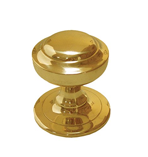 Imex El Zorro B-76009 B-76009-Pomo in ottone lucido, 65 x 80 mm
